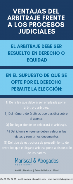 Ventajas de los procedimientos arbitrales frente a los procedimientos judiciales