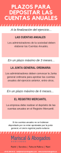 09 2019 Plazos para depositar las cuentas anuales